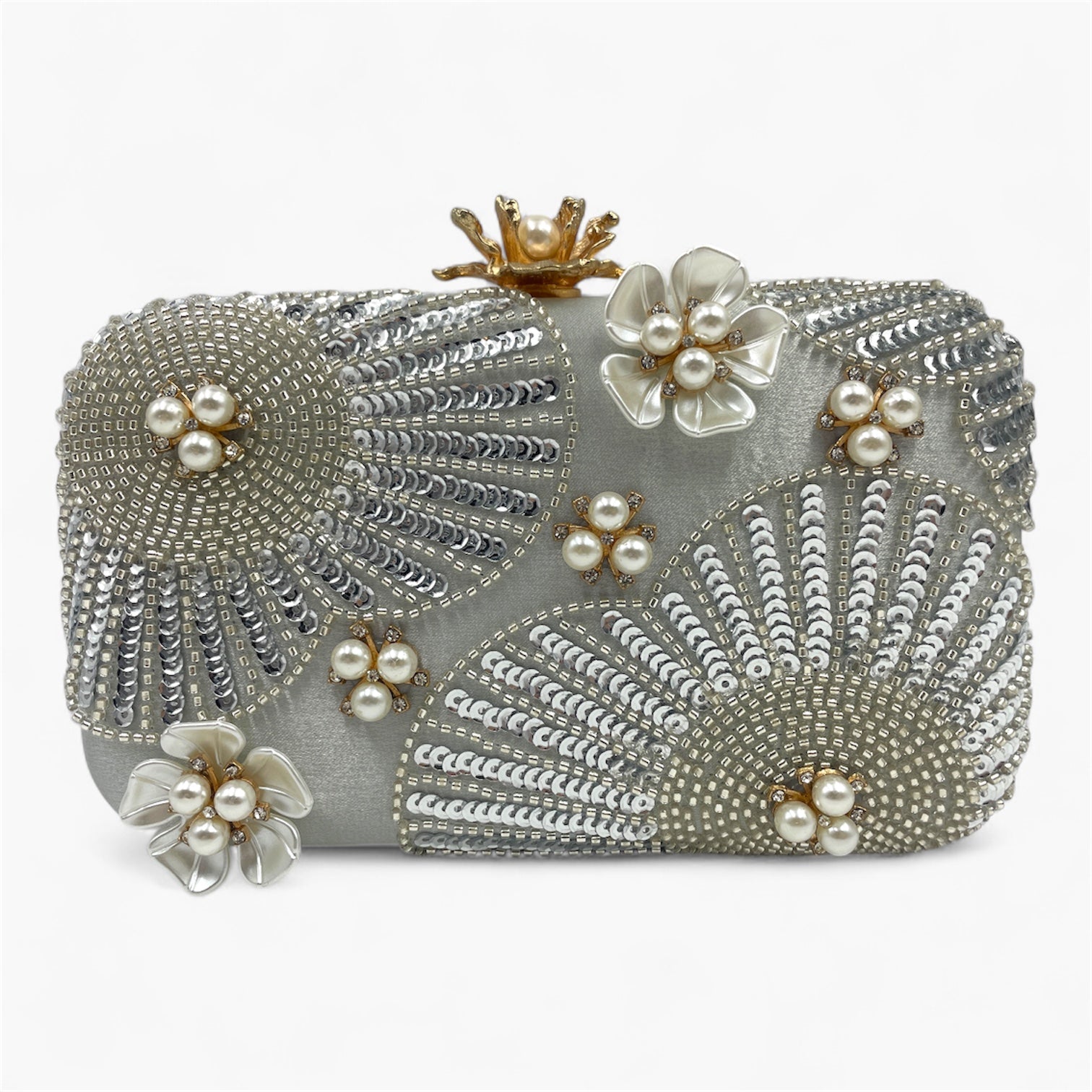 Midnight Orchid White - Bolso de Mano