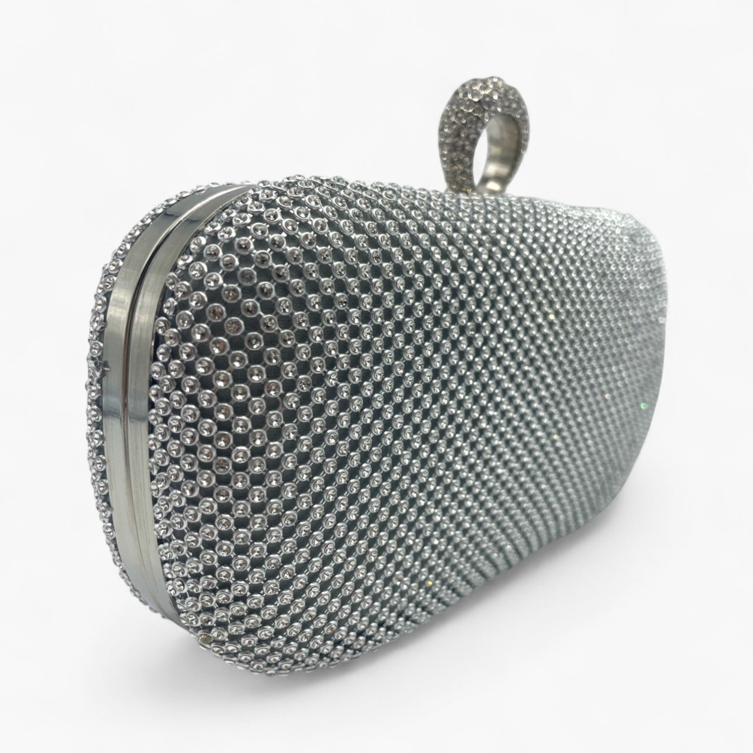 Radiant Mesh Silver - Bolso de Mano