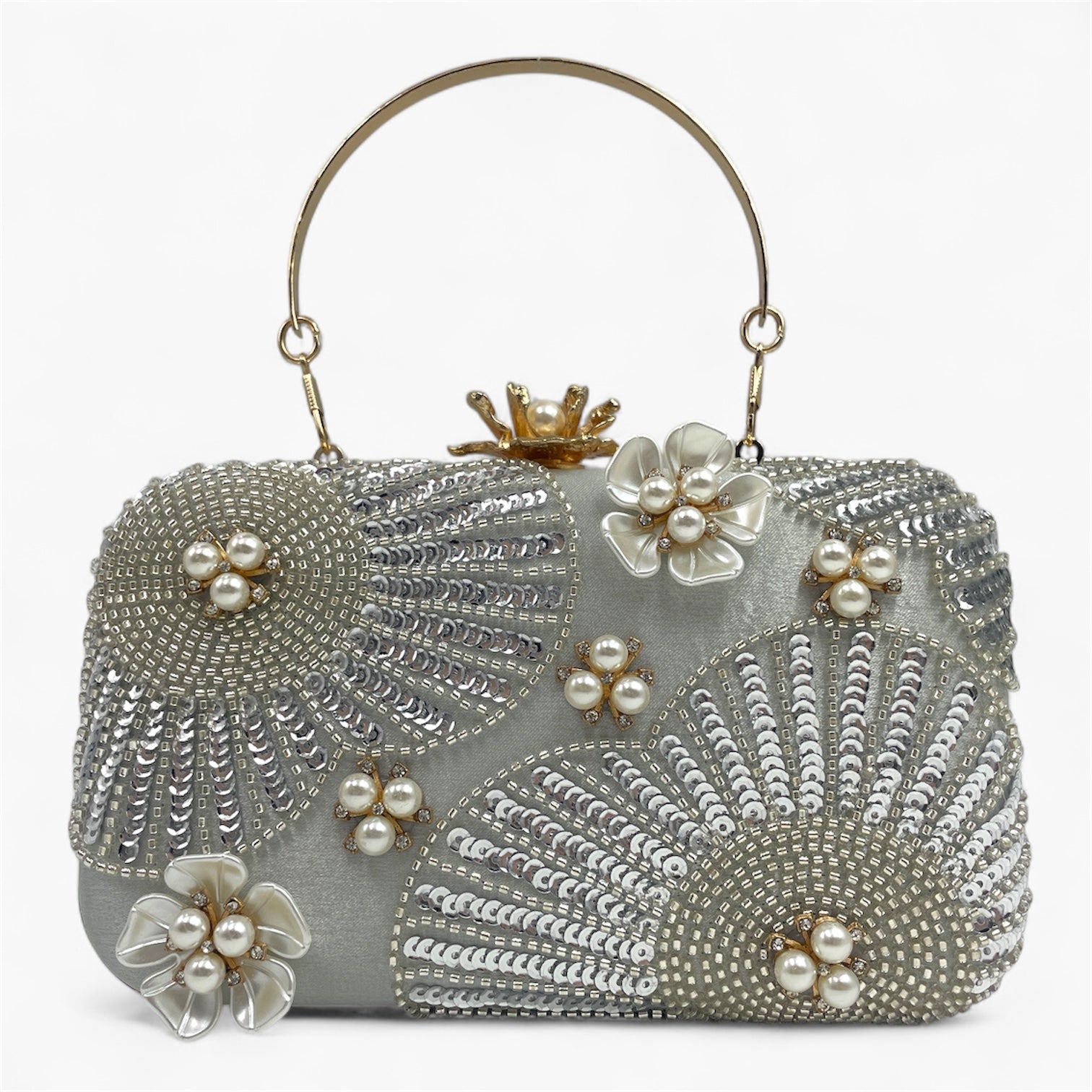 Midnight Orchid White - Bolso de Mano