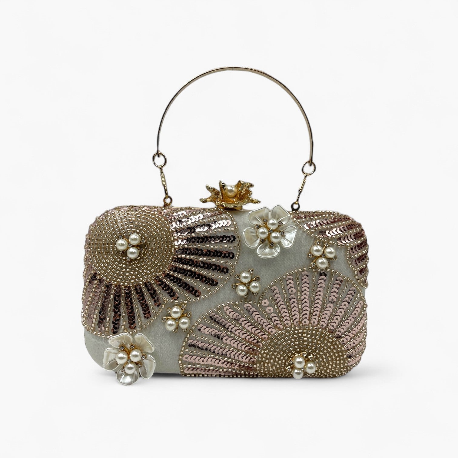 Midnight Orchid White - Bolso de Mano