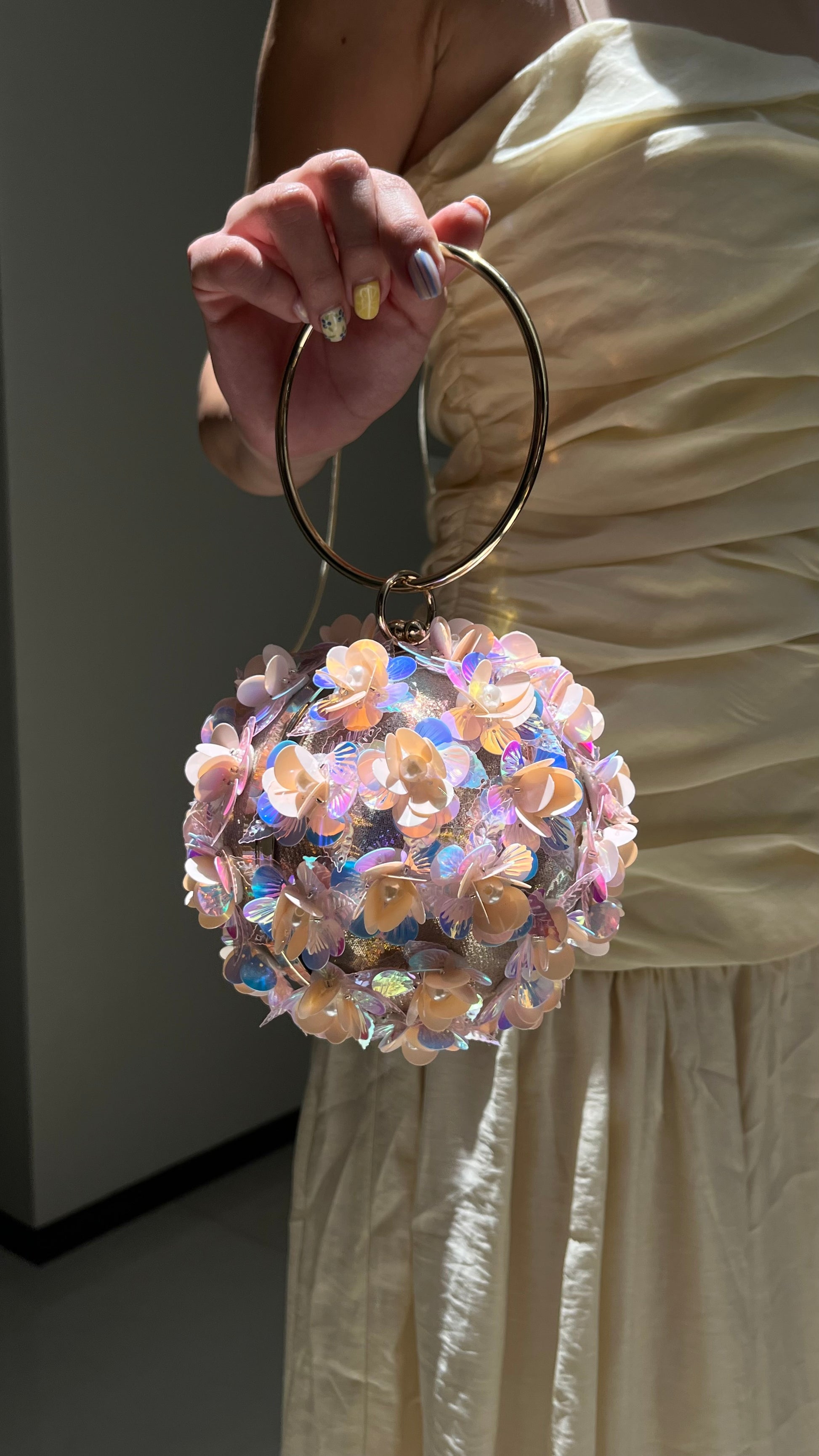 Floral Sphere - Bolso de Mano