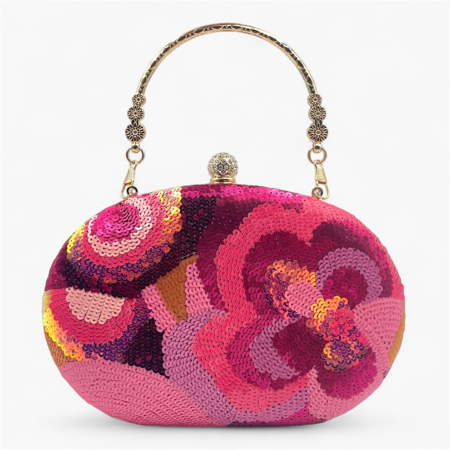 Fuchsia Bloom - Bolso de Mano