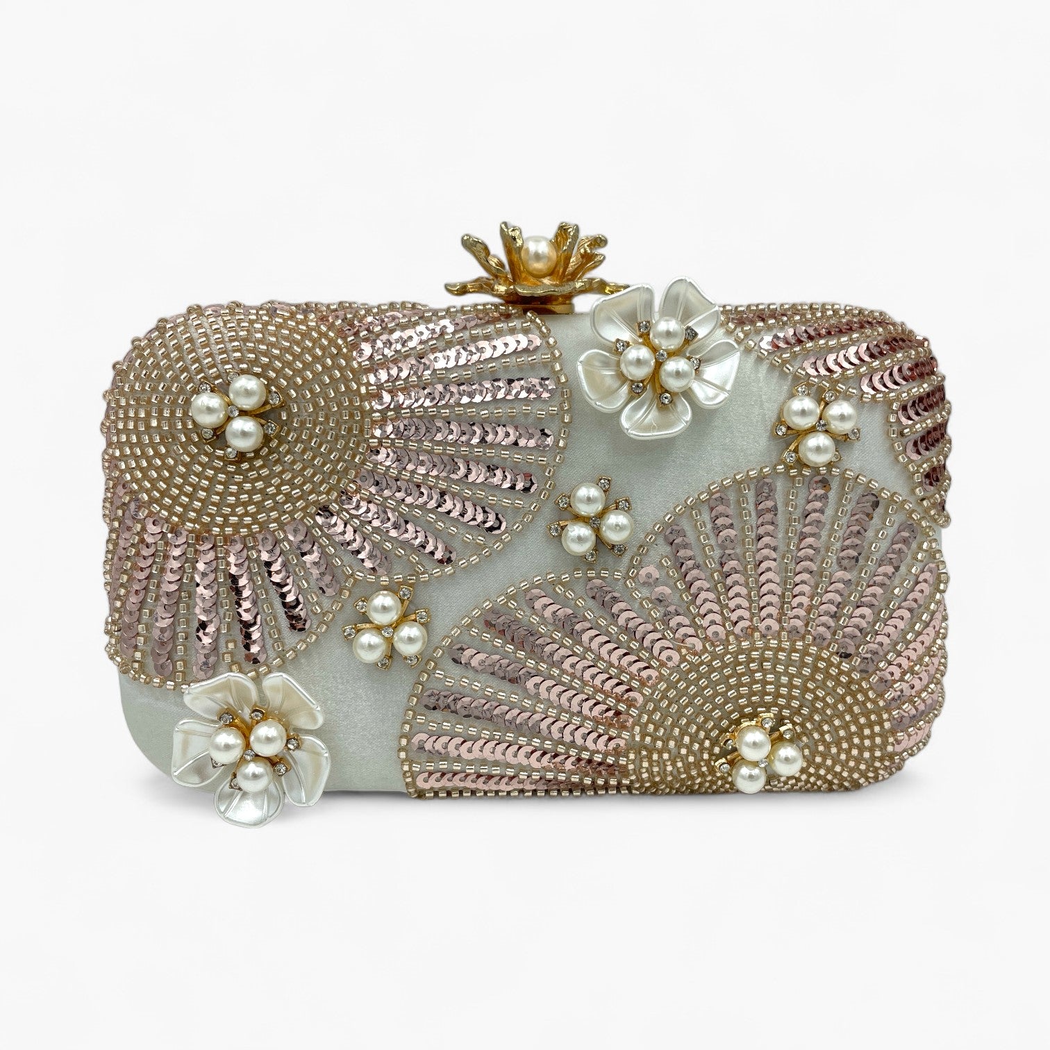 Midnight Orchid White - Bolso de Mano