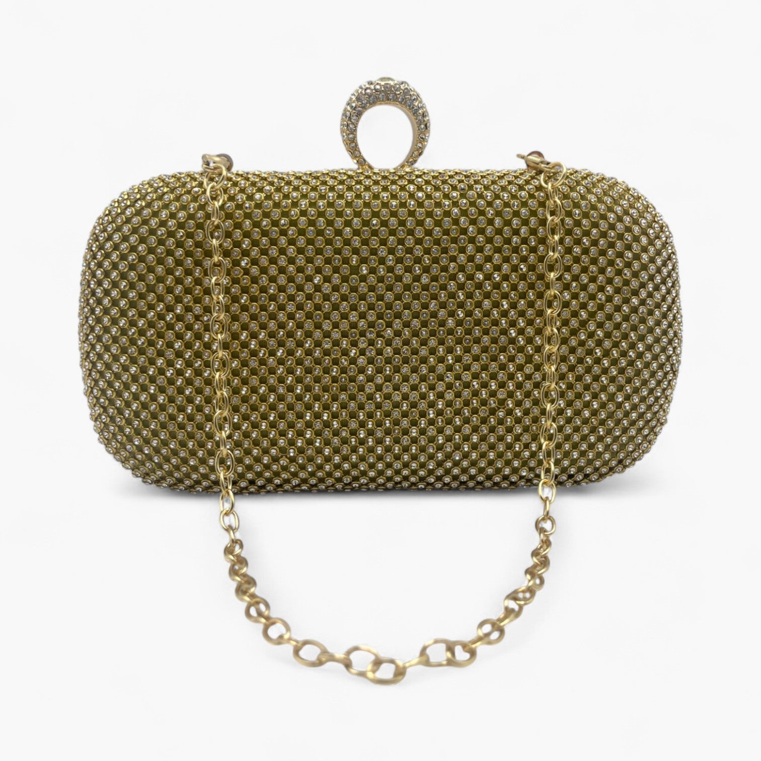 Radiant Mesh Gold Bolso de Mano