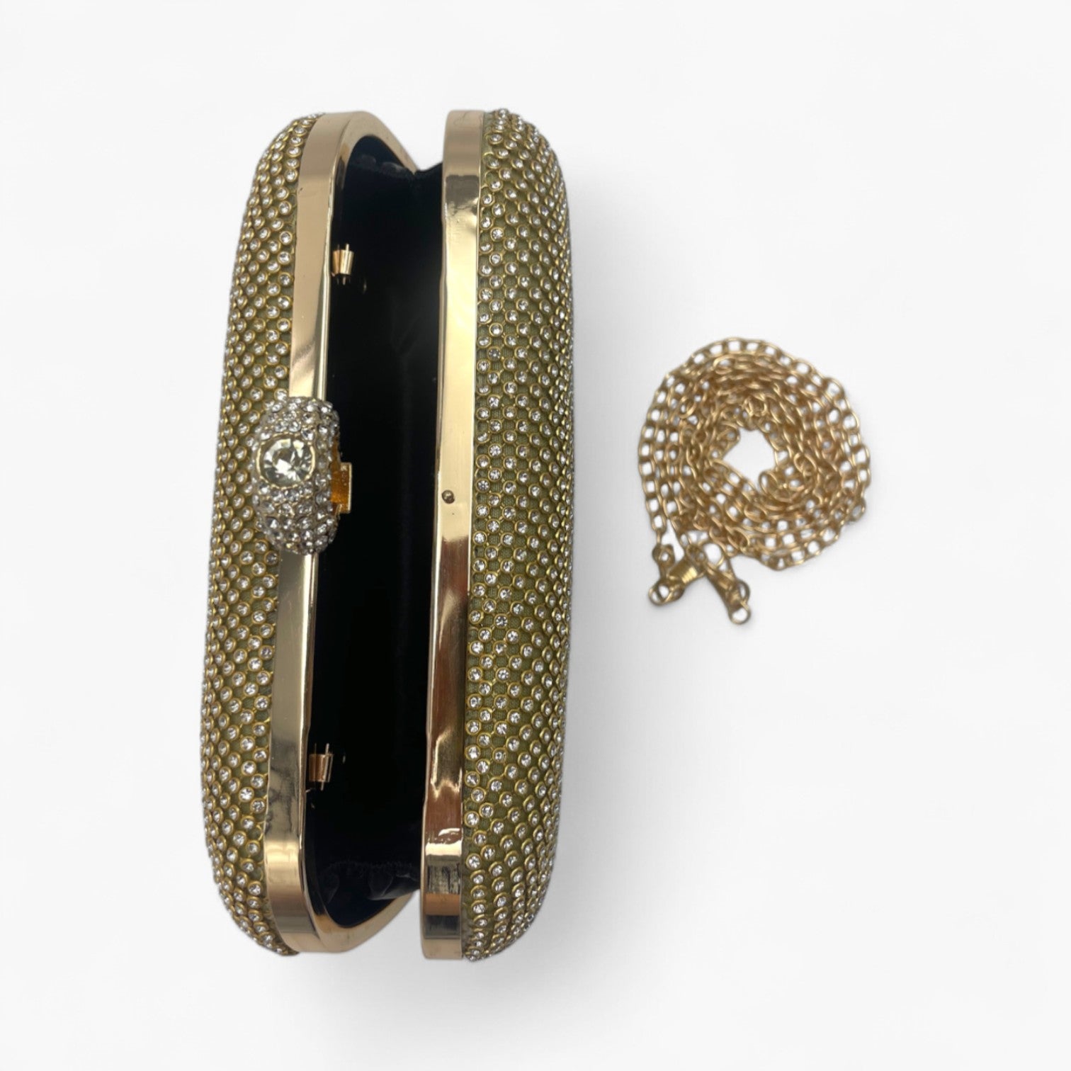 Radiant Mesh Gold Bolso de Mano