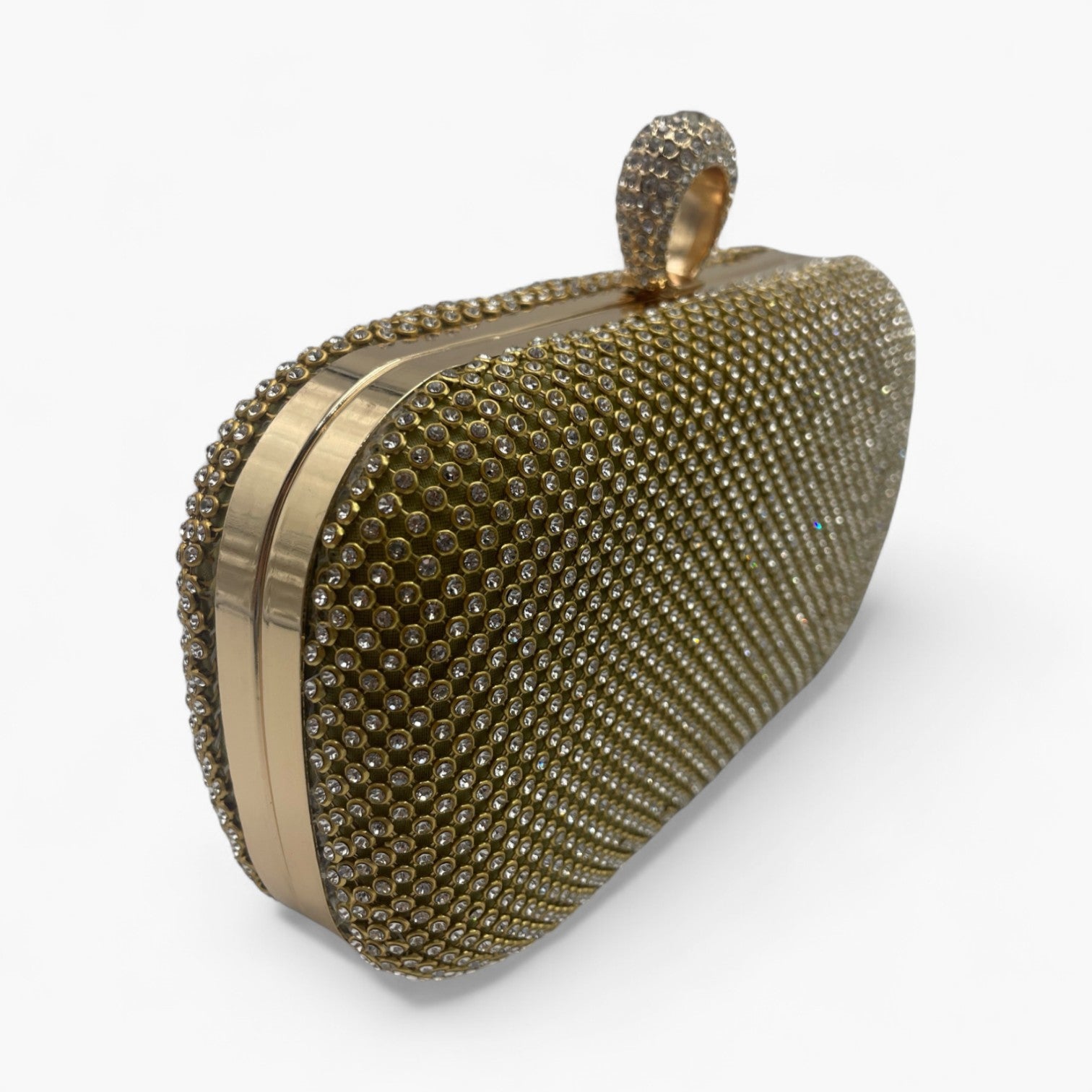 Radiant Mesh Gold Bolso de Mano