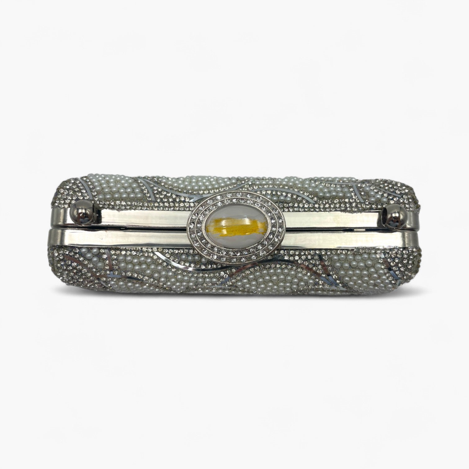 Silver Flower Bolso de Mano