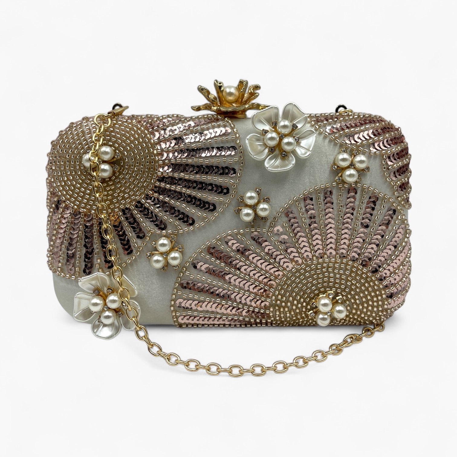 Midnight Orchid White - Bolso de Mano