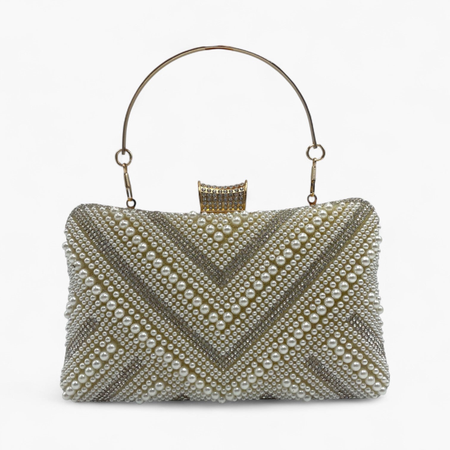 Wave of Pearls Bolso de Mano