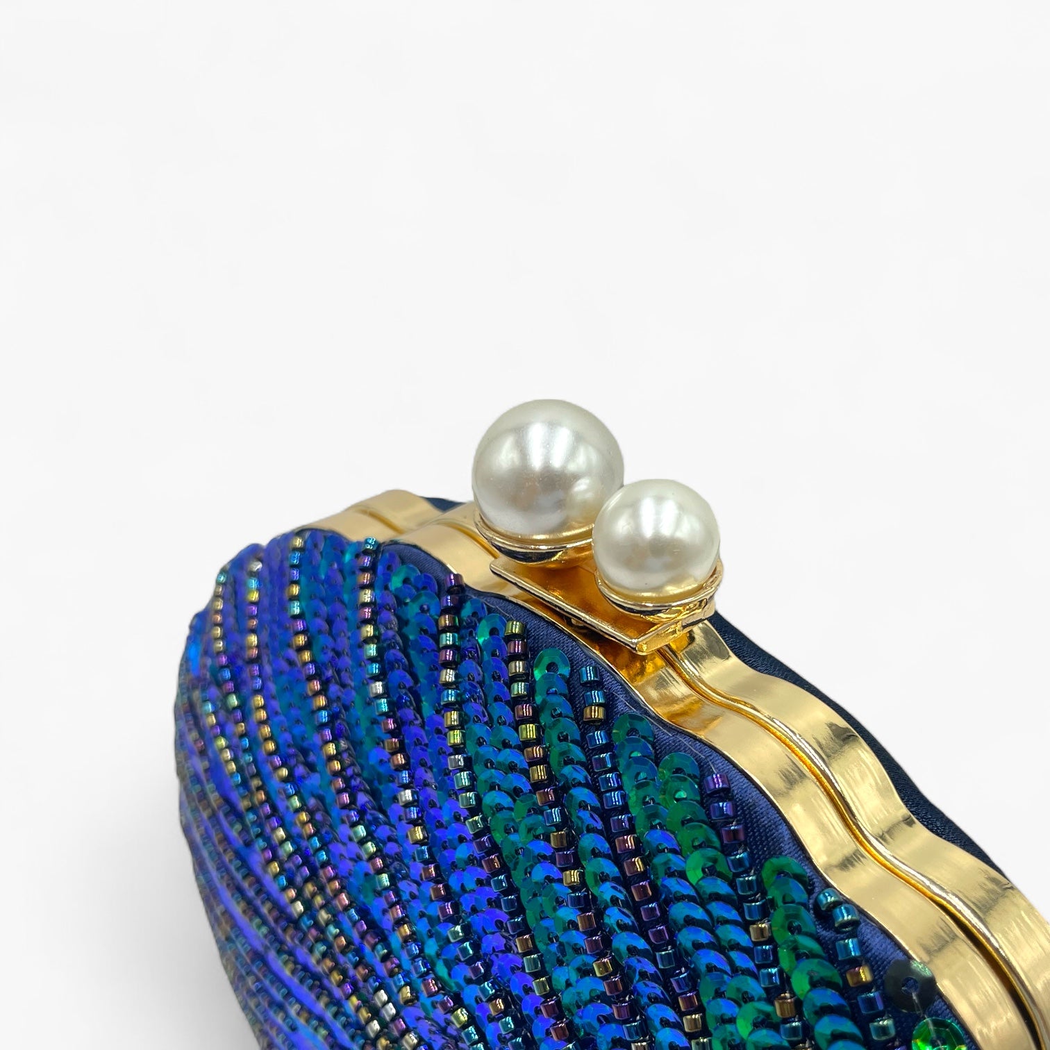 Royale Feather Blue Bolso de Mano
