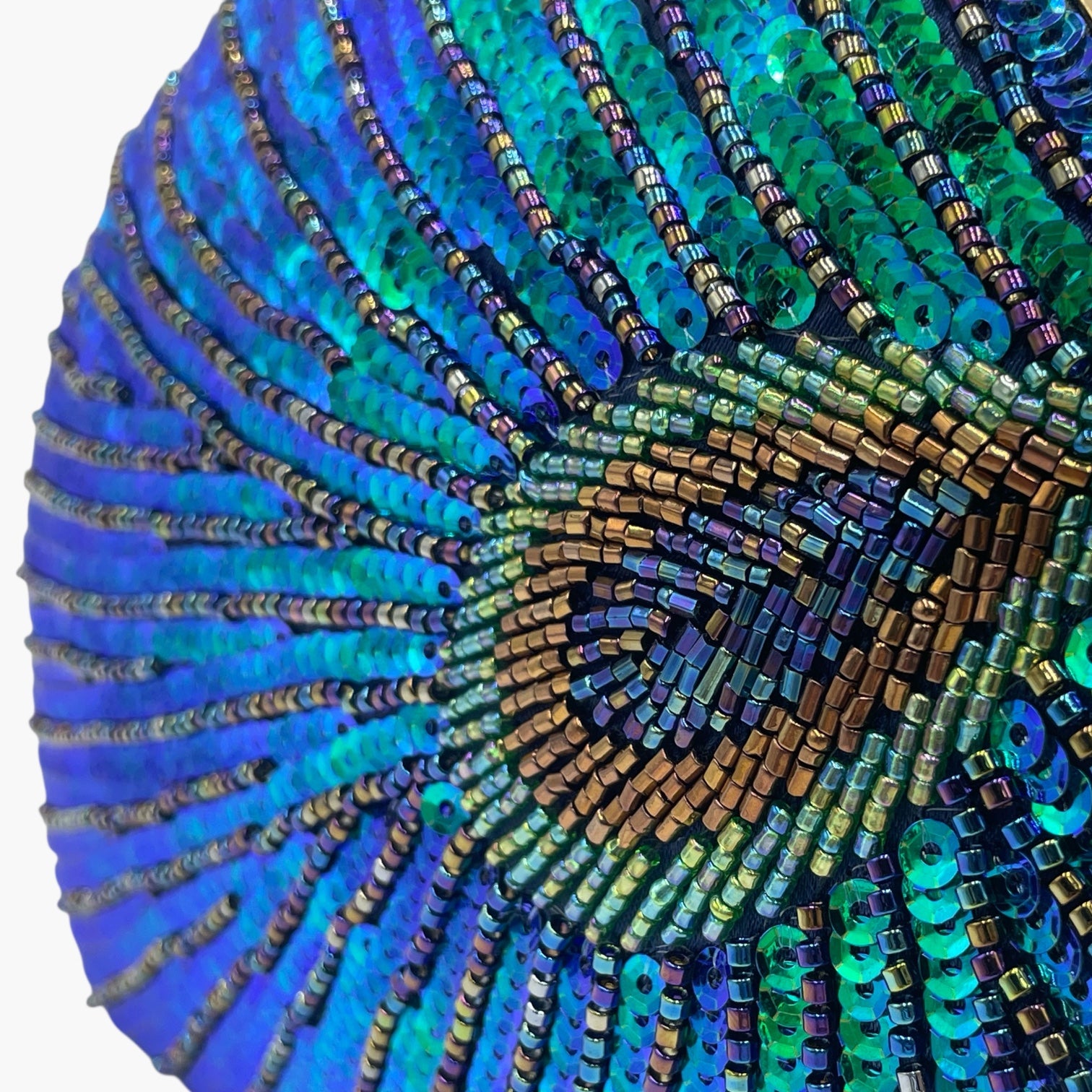 Royale Feather Blue Bolso de Mano