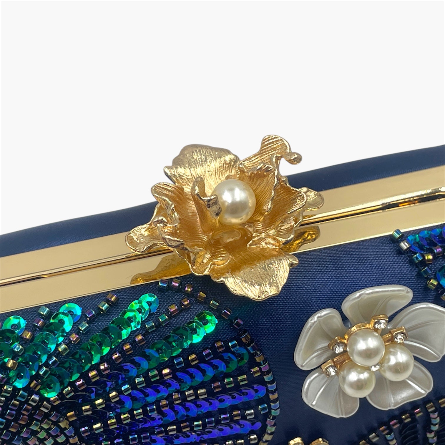 Midnight Orchid Blue - Bolso de Mano