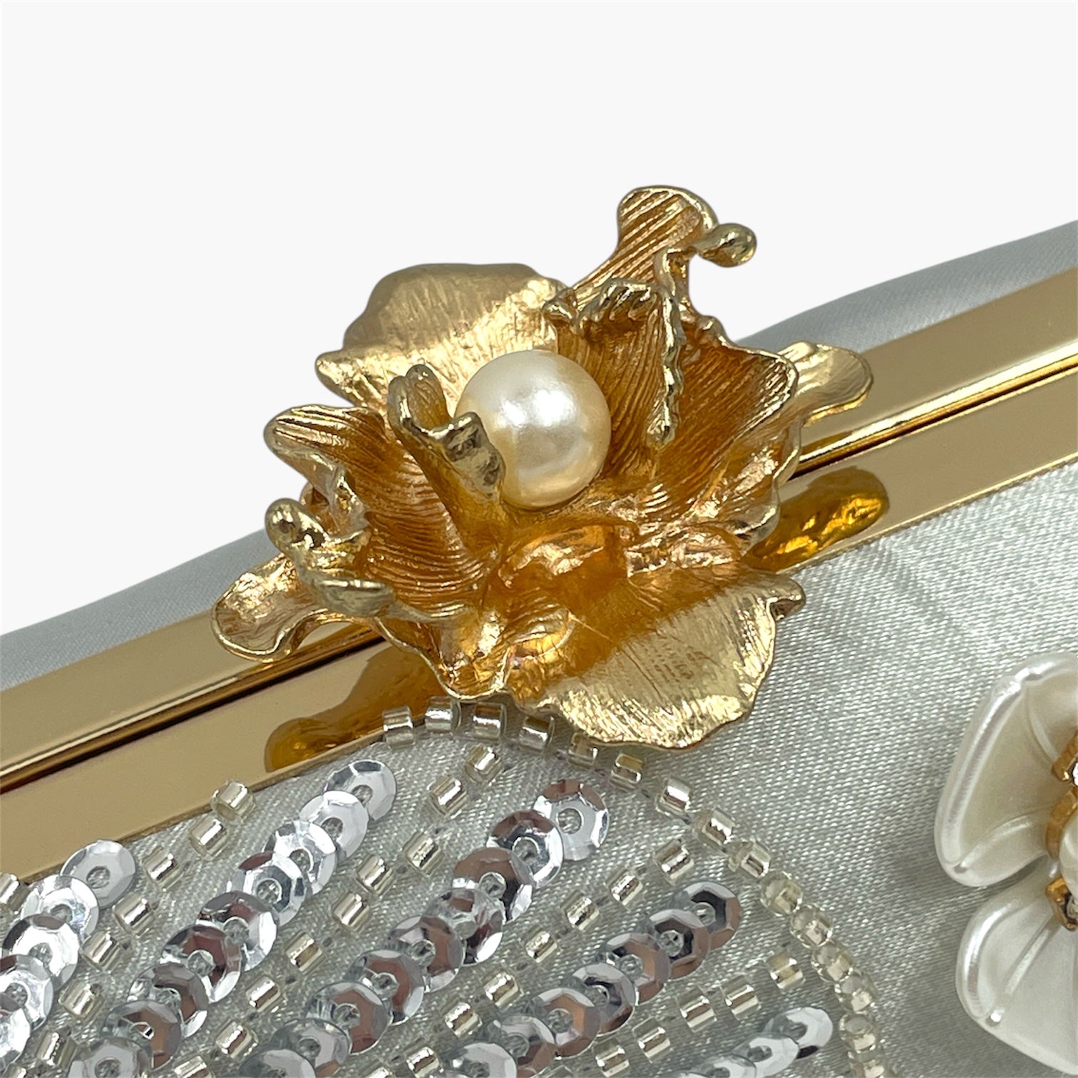 Midnight Orchid White - Bolso de Mano